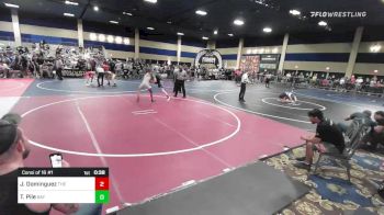 106 lbs Consi Of 16 #1 - Jacob Dominguez, The Lions Den vs Trevor Pile, Bay Area Dragons WC