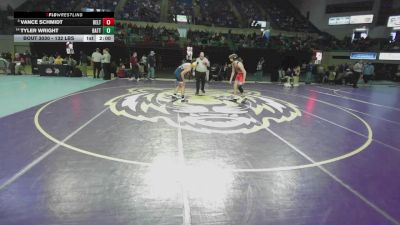 132 lbs Round Of 16 - Vance Schmidt, Belton-Honea Path vs Tyler Wright, Battery Creek