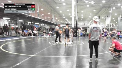 140 lbs Rr Rnd 4 - William Stapleton, Triumph - HSC vs Israel Borge, Team Shutt Mau Mau - HSC