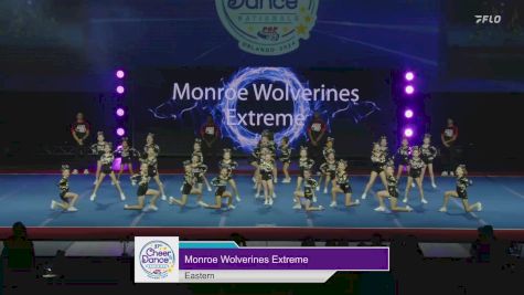 Eastern - Monroe Wolverines Extreme [2024 Central Jersey Pop Warner Show Cheer 2 Mitey Mite Large Monday] 2024 Pop Warner National Cheer & Dance Championship