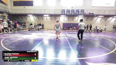 113 lbs Quarterfinal - Slater Thomas, Moyer Elite vs Gabe Wassom, Unaffiliated