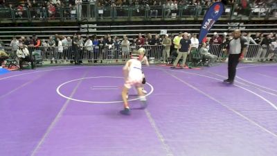 80 lbs Round Of 32 - Ethan Simunovich, Shore Thing vs Benjamin Seifert, Wyckoff