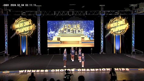 Jaguar Athletics - Lady 4ces [2024 Youth Level 4 D2 USASF Cheer-Elite Saturday - Day 1] 2024 Winner's Choice Championships - Ft. Lauderdale