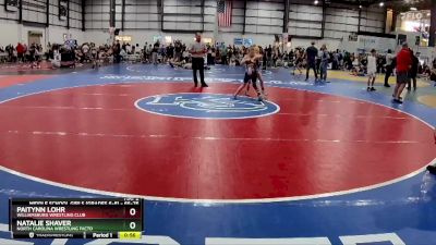 66-76 lbs Round 2 - Paitynn Lohr, Williamsburg Wrestling Club vs Natalie Shaver, North Carolina Wrestling Facto