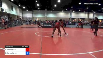 170 kg Semifinal - Christian Preston, Alabama vs Brian Burburija, Florida