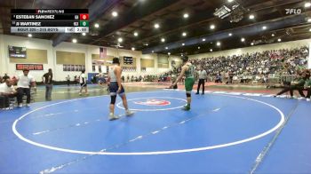 215 Boys Champ. Round 2 - Jj Martinez, Helix Charter vs Esteban Sanchez, Granite Hills