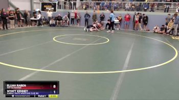 165 lbs Quarterfinal - Elijah Raben, Mat-Su Matmen vs Wyatt Kenney, Juneau Youth Wrestling Club Inc.