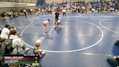 63 lbs Cons. Round 1 - Fletcher Rice, Devils Wrestling vs Kimball Ripplinger, Northside Wrestling Club