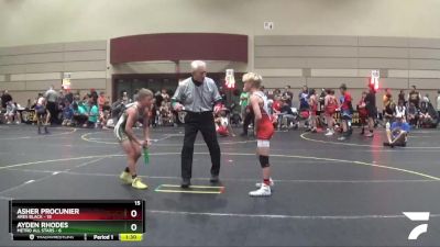 85 lbs Round 1 (6 Team) - Ayden Rhodes, Metro All Stars vs Asher Procunier, Ares Black