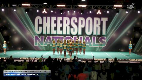 JPAC Radiance - Illuminate [2026 L4 Senior - D2 - Small - B Day 1] 2026 CHEERSPORT National All Star Cheerleading Championship