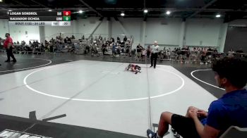 54 lbs Consi Of 16 #2 - Logan Sondrol, Bad Boys Wrestling vs Salvador Ochoa, Gomez Brs Gr Ac