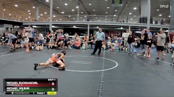 88 lbs Placement (4 Team) - Michael Wilbur, Brawler Elite vs Michael Ruckdaschel, Hammers Blue