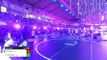 90 lbs Consolation - Aspen Frasier, Black Hills Academy vs Adam Gonzales, Juggernaut WC