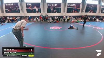 70 lbs Quarterfinal - Jackson Vo, Best Trained Wrestling vs Bruce Palama, Texas Eagle Wrestling Academy