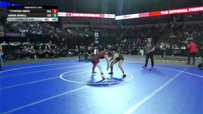 135 lbs Consi Of 8 #2 - Cynthia Meza, Calaveras (SJ) vs Gwen Jewell, Esperanza (SS)