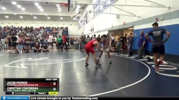 145 lbs Cons. Round 2 - Christian Contreras, Hawk Academy Wrestling Club vs Jacob Patrick, Fullerton Union High School Wr