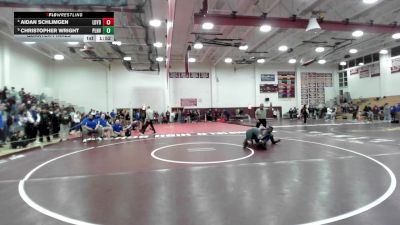 285 lbs Quarterfinal - Aidan Schlimgen, Ledyard vs Christopher Wright, Plainville