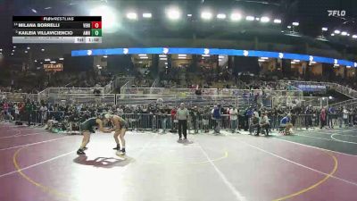 125 lbs Champ. Round 1 - Kaileia Villaviciencio, Archbishop Mccarthy Hs vs Milana Borrelli, Venice