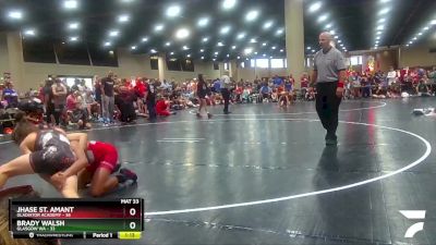 108 lbs Semis & Wb (16 Team) - Jhase St. Amant, Gladiator Academy vs Brady Walsh, Glasgow WA