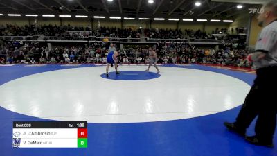 157 lbs Final - Jayden D'Ambrosio, Saint John's Prep vs Vincent DeMaio, Methuen