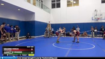 215 lbs Cons. Round 3 - Eduadro Vargas, Brooke Point vs Garrett W Crowder, Dobyns Bennett