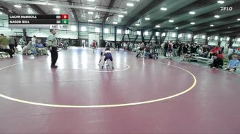 106 lbs Round 3 (8 Team) - Mason Bell, Box Elder B vs Cache Manscill, Bear River B