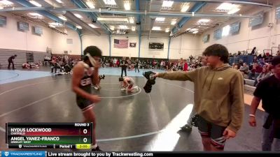 131-133 B Round 3 - Angel Yanez-Franco, Greeley West vs Nydus Lockwood, Chatfield