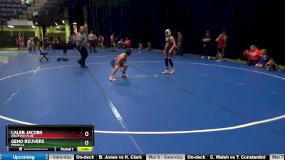 95 lbs Round 5 - Geno Reuvers, Pinnacle vs Caleb Jacobs, Jesup Mat Club