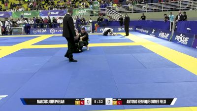 Antonio Henrique Gomes Felix vs Marcus John Phelan 2025 Brasileiro Jiu-Jitsu IBJJF