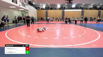 100 lbs Round Of 16 - Jack Stanford, Bremen Takedown Club vs Dathan Flakes, Georgia