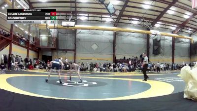 106 lbs Cons. Round 3 - Collin Bagdonas, Perrysburg vs Bo Courtney, Edmond North