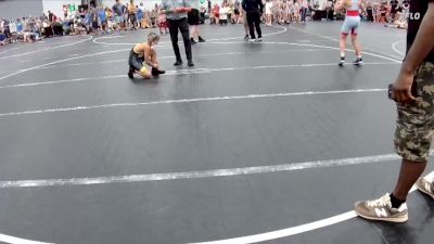 92 lbs Round 1 (6 Team) - Landon Isbell, Wrecking Crew vs Nicholas Reyes, Yale Street