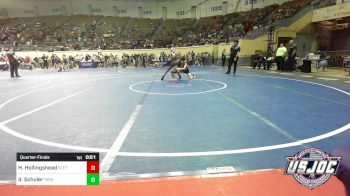 105 lbs Quarterfinal - Haizen Hollingshead, Standfast vs Dion Schuler, Highlander Youth