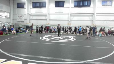 98 lbs Round Robin 1 - James Libert, ScrapYard Wrestling Club - EL vs Shah Tiggett, Hammers - EL