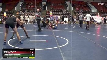 167 lbs Quarterfinals (8 Team) - Trenton Mansfield, Michigan Cobras Blue vs Aiden Tucker, Alpha Elite