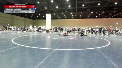 140 lbs Cons. Semis - Ja'Ziya Miles, MO vs Miangel Jackson, OK