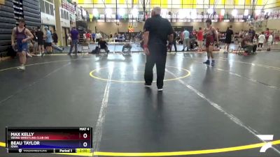 170 lbs Cons. Semi - Max Kelly, Viking Wrestling Club (IA) vs Beau Taylor, Iowa