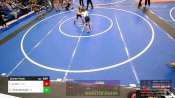 55 lbs Quarterfinal - Tuff Jump, Powerhouse Wrestling vs Cooper Strausbaugh, Texas Takedown Academy