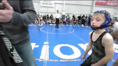 40 lbs Round Robin 2 - Talia Pettry, Ohio Gold-Yth vs Cameron Ward, Ground Zero MMA-YTH