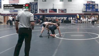 149 lbs Rr Rnd 1 - Joey Butler, Indiana vs Lucas Kapusta, Lock Haven