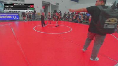 70 lbs Round 1 - Ziggy Can, California Grapplers vs Cash Lua, 951 Wrestling Club