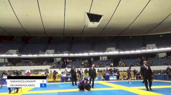 SARAINICOLEKNAPP vs DELIAMAYKOLANOV 2022 World IBJJF Jiu-Jitsu No-Gi Championship