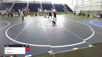 73 kg Rr Rnd 3 - Max Kemp, Dominate vs Carl Bravo, Kodiak Wrestling