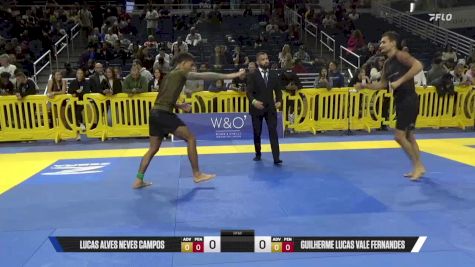 Guilherme Lucas Vale Fernandes vs Lucas Alves Neves Campos 2025 Pan IBJJF Jiu-Jitsu No-Gi Championship