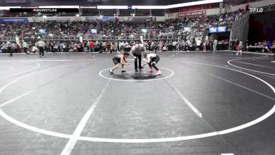 92 lbs Round Of 16 - Cree Perdew, Moen Wrestling Academy vs Gamalier Montalvo, Mat Rat Wrestling Club