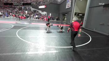 85 lbs Champ. Round 2 - Hadelynn Bartels, Riverdale Wrestling Club vs Emerson Abell, Verona Area Wrestling Club