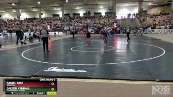 A 215 lbs Cons. Round 2 - Daniel Tate, Brighton vs Dalton Kendall, Clinton High School