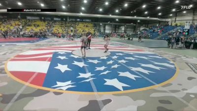 90 lbs Cons. Round 3 - Ryker Laska, Dakota Rattlers Wrestling Club vs Truth Rogers, Touch Of Gold