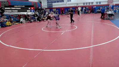 207 lbs Finals (2 Team) - Lyndsee Young, Mount Union vs Gemma Templeman, Emmanuel University