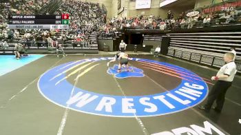 4A 285 lbs Champ. Round 1 - Sitili Palmer, Sky View vs Bryce Jensen, Uintah